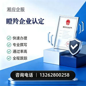 秦皇岛瞪羚企业认定申报服务