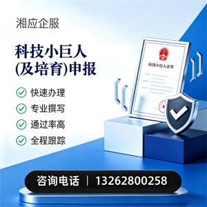 秦皇岛科技小巨人及培育企业申报服务